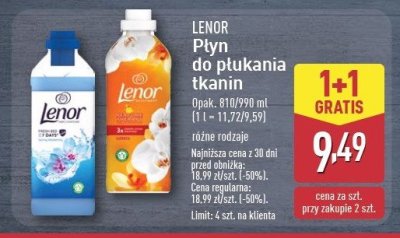 P艂yn spring awakening Lenor promocja