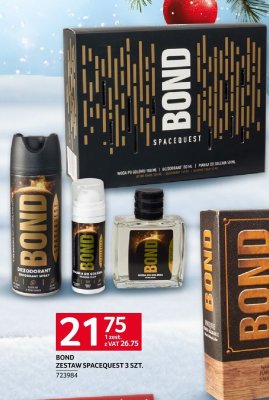Zestaw kosmetyków Bond Spacequest 3 szt. promocja w Selgros