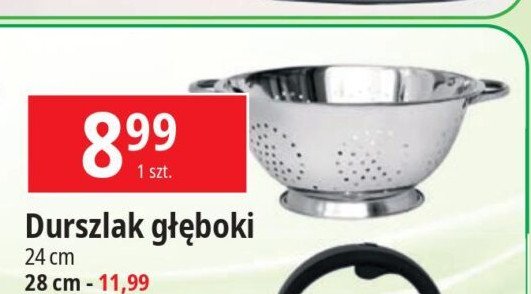 Durszlak 24 cm Garpi promocja w Leclerc