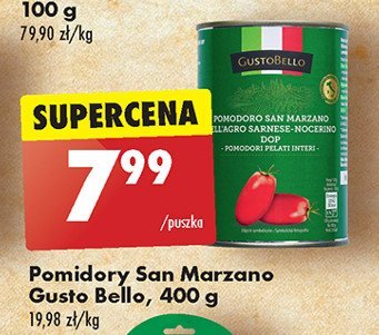 Pomidory san marzano Gustobello promocja