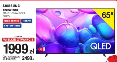 Telewizor QE65Q6FAAUXH QLED 65" promocja w RTV EURO AGD