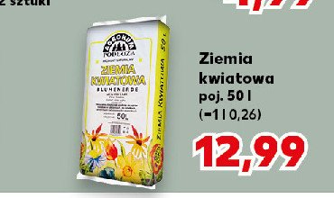 Ziemia kwiatowa promocja