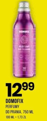 Perfumy do prania DOMOFIX promocja w Drogerie Natura