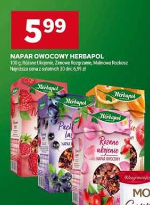 Napar owocowy Herbapol różne rodzaje promocja w Stokrotka