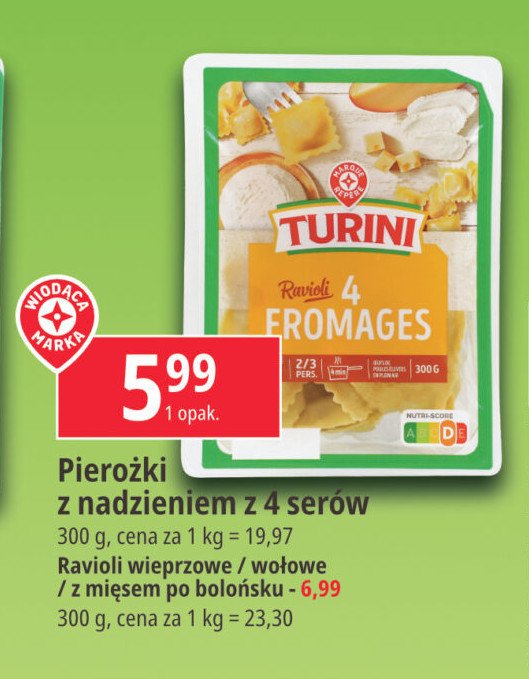 Ravioli z wołowiną Wiodąca marka turini promocja