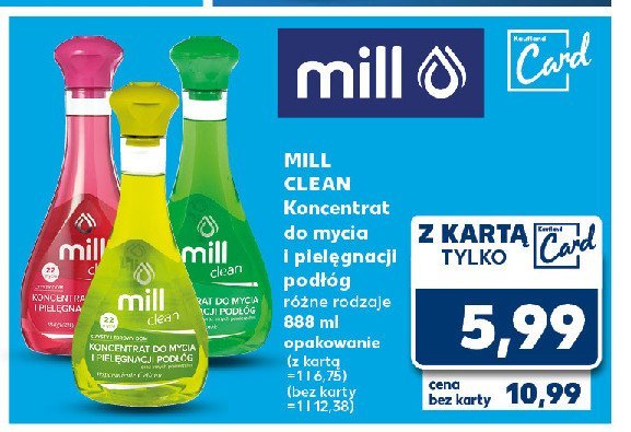 Balsam do mycia i pielęgnacji domu - majowy poranek Mill clean promocja