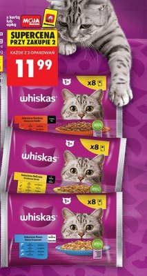 Karma dla kota 8-pak różne rodzaje promocja w Biedronka