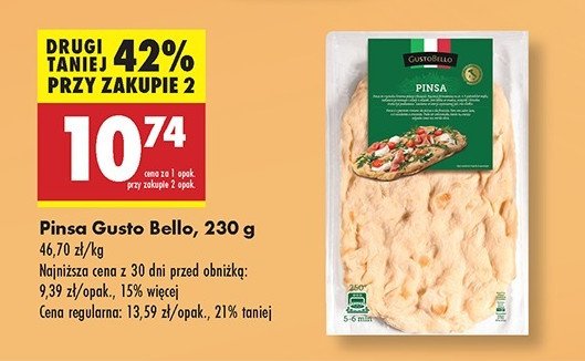 Pinsa Gustobello promocja