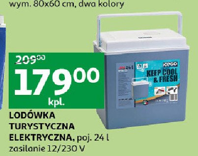 Lod贸wka turystyczna elektryczna 24 l promocja