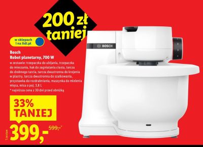 Robot planetarny 700 W promocja w Lidl