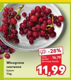 Winogrona czerwone promocja