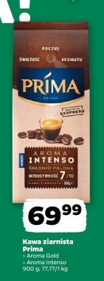 Kawa ziarnista Prima Aroma Gold Aroma Intenso promocja w Netto