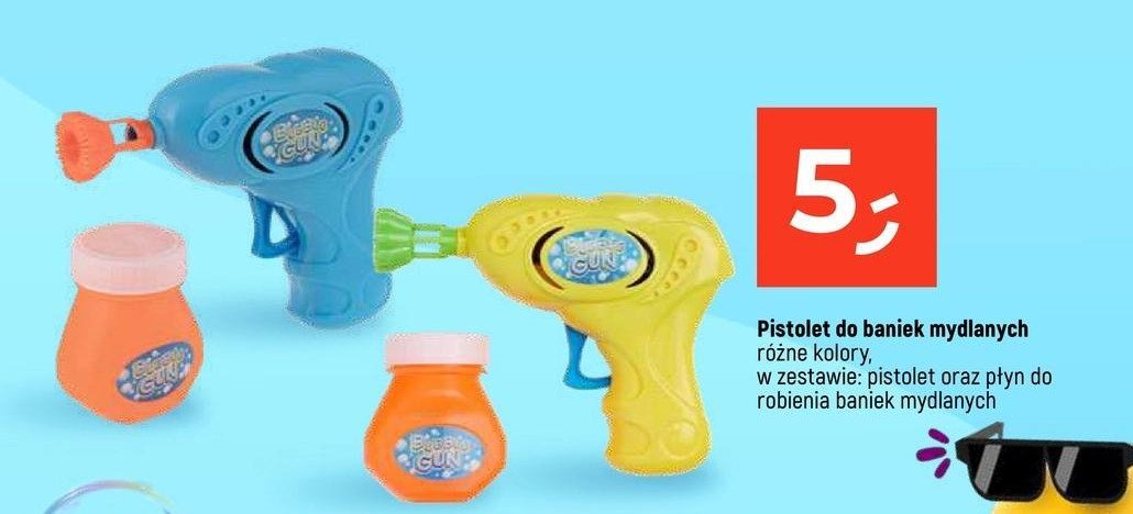 Pistolet do baniek mydlanych promocja w Dealz