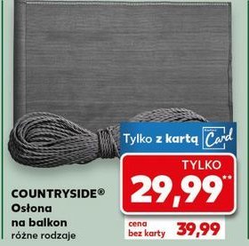 Osłona na balkon 500 x 90 cm COUNTRYSIDE promocja w Kaufland