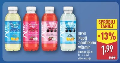 Napój z dodatkiem witamin 550ml różne rodzaje promocja w Aldi