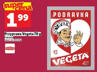 Przyprawa Vegeta 70 g promocja w TOPAZ