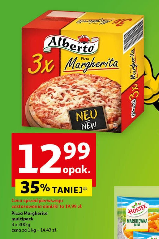 Pizza margherita Alberto promocja