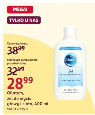 Żel do mycia głowy i ciała, 400 ml promocja w Rossmann