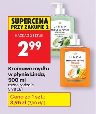 Kremowe mydło w płynie różne rodzaje promocja w Biedronka