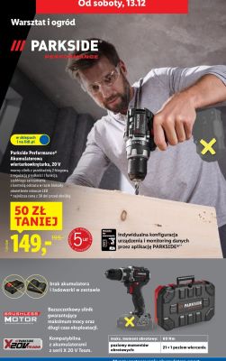 Akumulatorowa wiertarkowkrętarka, 20 V promocja w Lidl