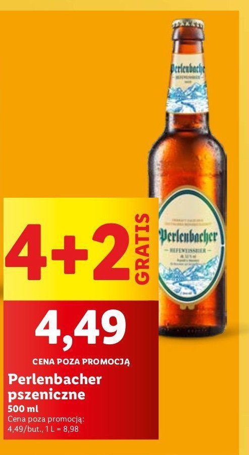Piwo Perlenbacher hefeweissbier promocja w Supeco