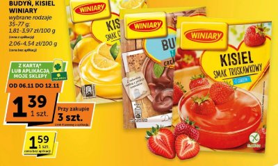 Kisiel Winiary promocja w Groszek