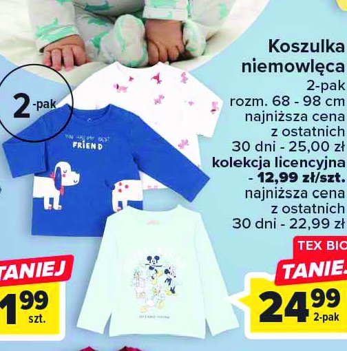 Koszulka niemowlęca 68-98 licencja promocja