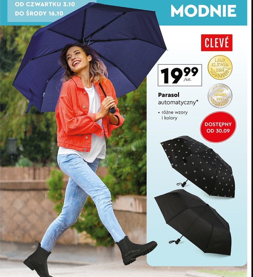 Parasol Cleve promocja