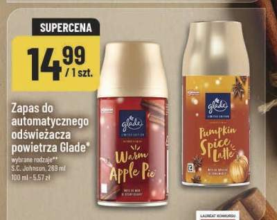 Zapas do automatycznego odświeżacza powietrza Glade wybrane rodzaje promocja w POLOmarket