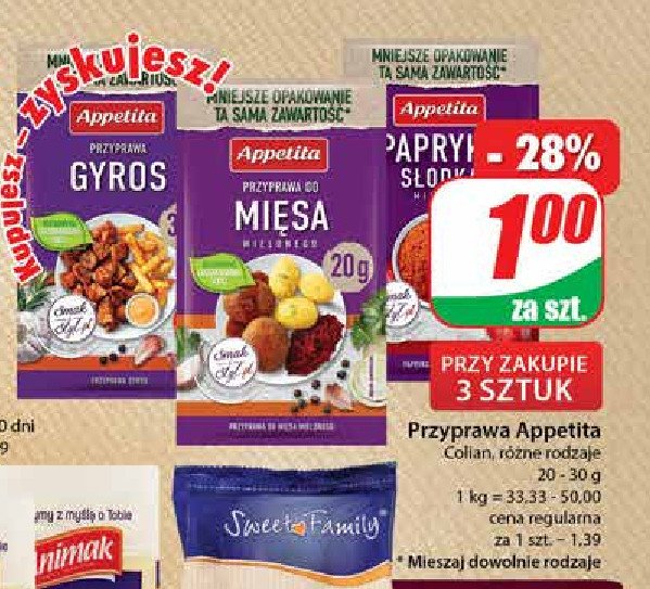 Przyprawa do mi臋sa mielonego Appetita promocja