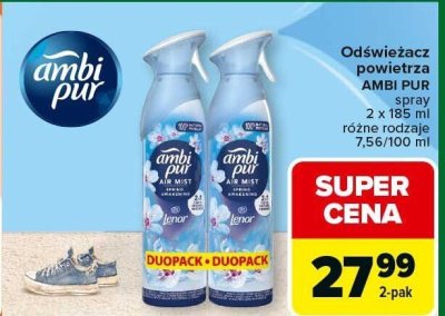 Odświeżacz powietrza AMBI PUR różne rodzaje promocja w Carrefour
