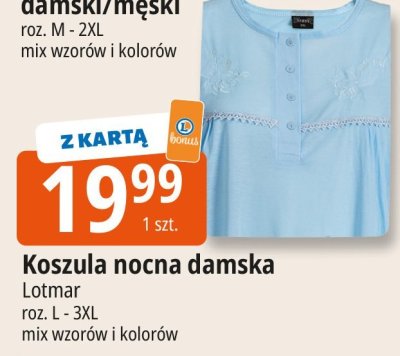 Piżama damski/męski promocja w Leclerc