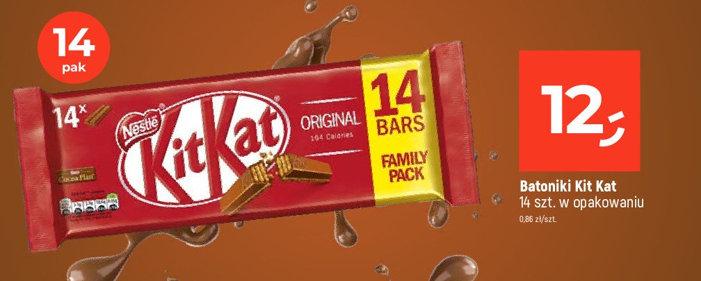 Batony Kitkat promocja
