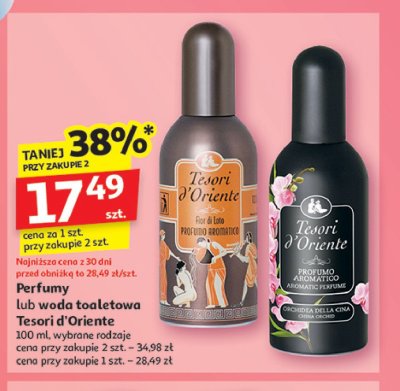 Woda toaletowa ja艣min Tesori d'oriente promocja