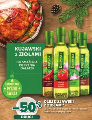 Olej Kujawski z ziołami różne rodzaje promocja w Stokrotka