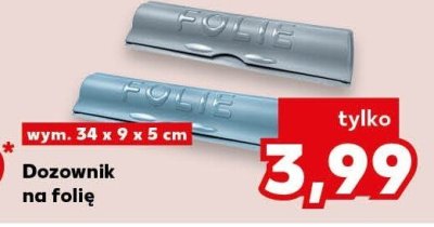 Dozownik na folię promocja w Kaufland
