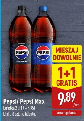 Napój gazowany Pepsi promocja w Aldi