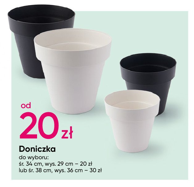 Doniczka 36 cm promocja