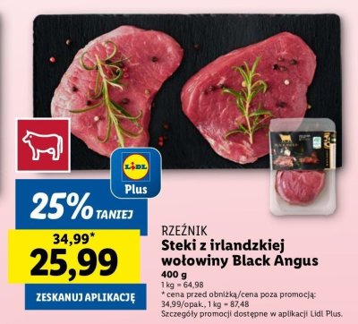 Stek z irlandzkiej wołowiny Rzeźnik codzienna dostawa promocja
