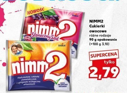 Cukierki Nimm2 słoneczny sad promocja