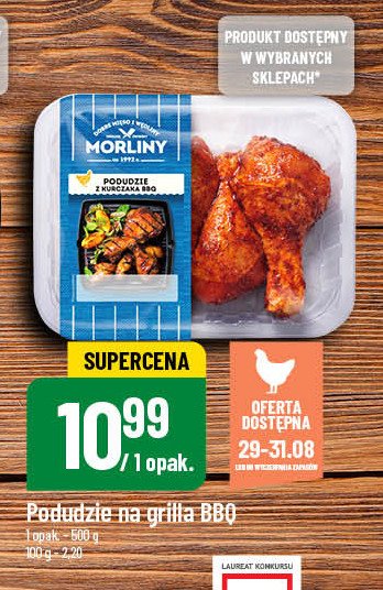 Podudzie z kurczaka bbq grill Morliny promocja