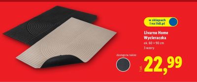 Wycieraczka Livarno Home promocja w Lidl