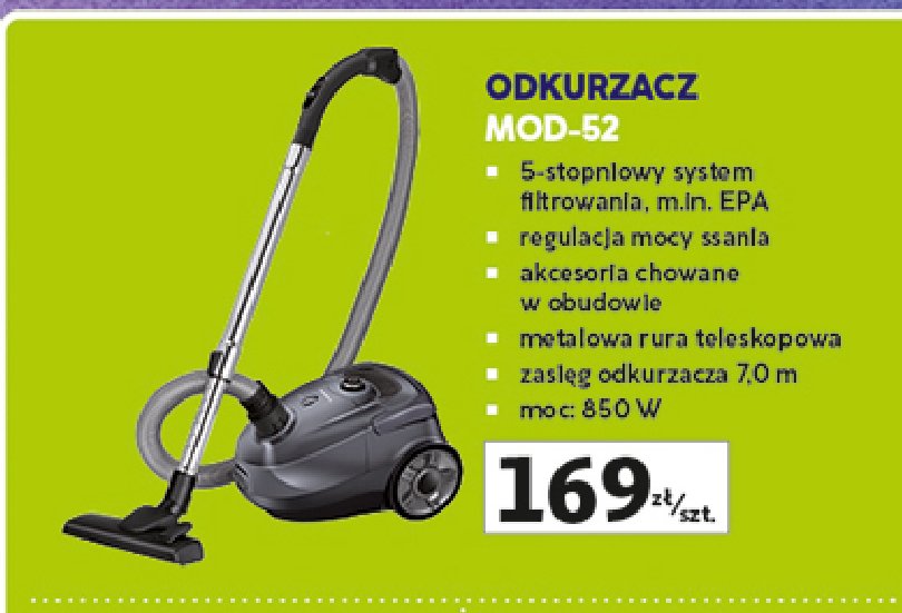 Odkurzacz mod-52 Mpm product promocja w Auchan