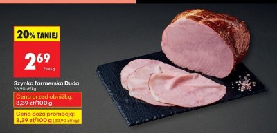 Szynka farmerska promocja w Biedronka