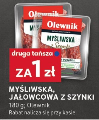 Myśliwska, jałowcowa z szynki promocja w Stokrotka