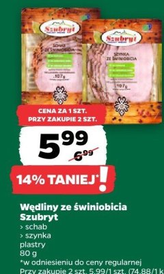 Schab ze świniobicia promocja w Netto
