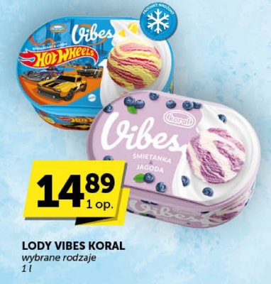 Lody Vibes Koral promocja w ABC