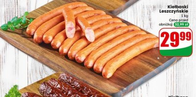 Kiełbaski Leszczyńskie AGRO Rydzyna promocja w Dino