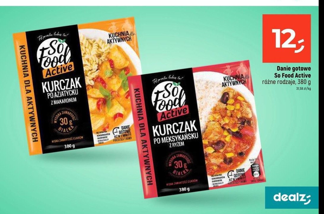 Kurczak po meksykańsku z ryżem So food promocja