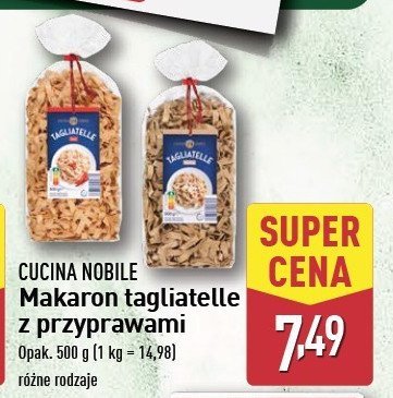 Makaron tagliatelle z przyprawami Cucina nobile promocja